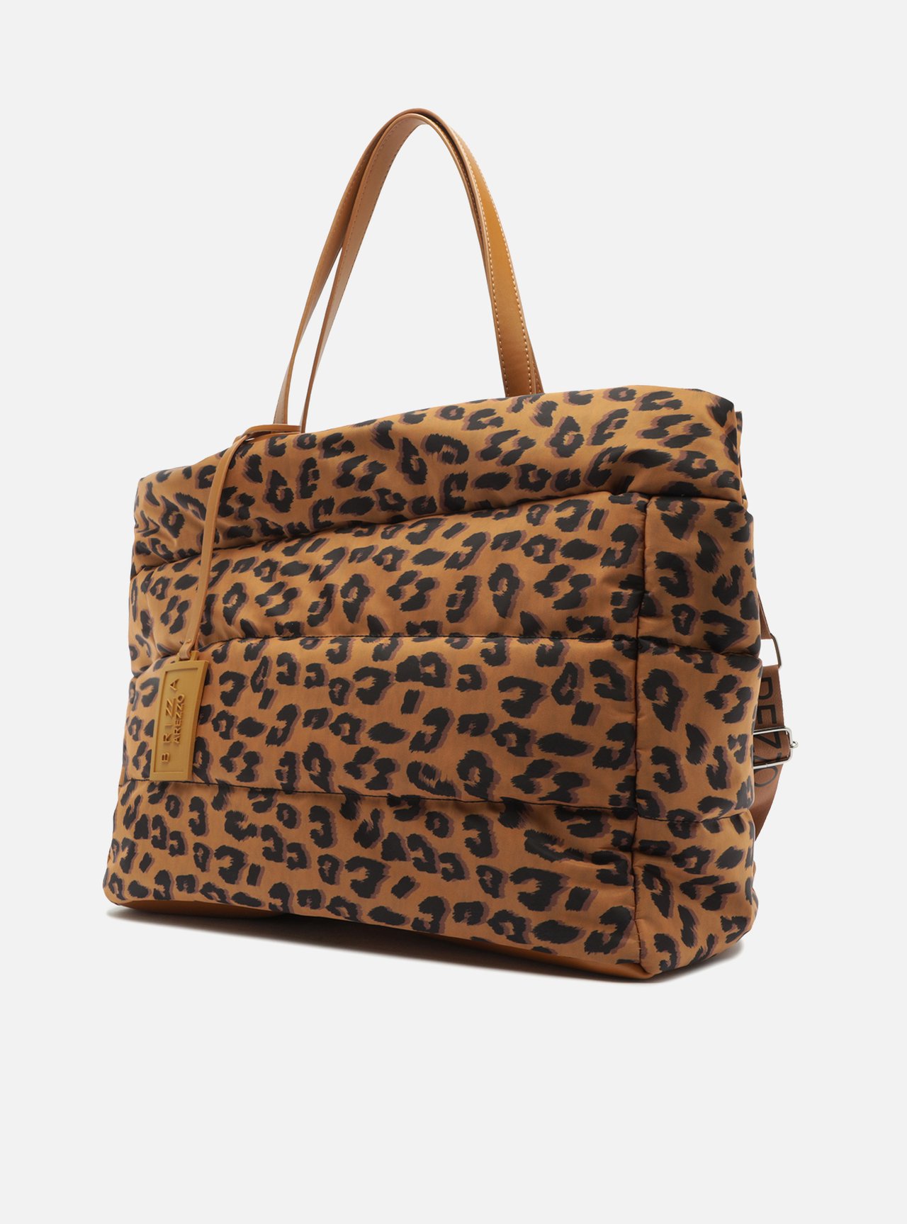 Bolsa Shopping Animal Print Nylon Gigi Grande — foto 2