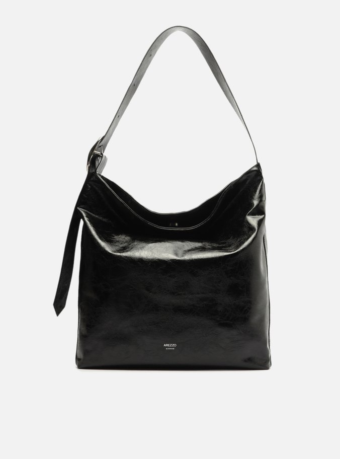 Bolsa Hobo Preta Grande