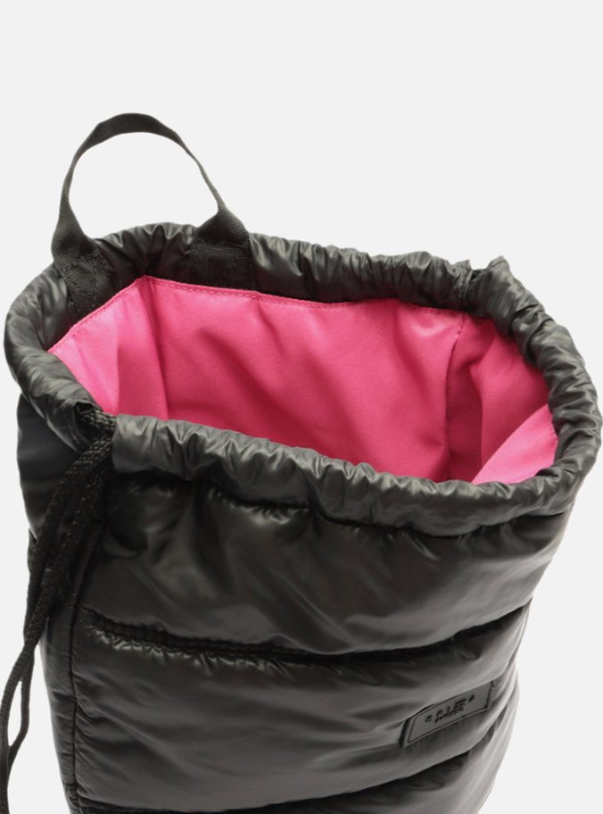 Mochila Preta Nylon Grande Brizza