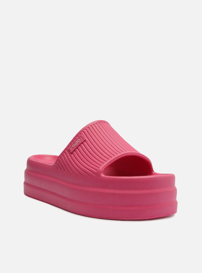 Sandália Rosa Flatform Brizza