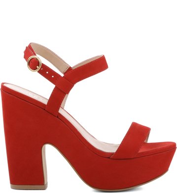 Plataforma Pop Nobuck Flame