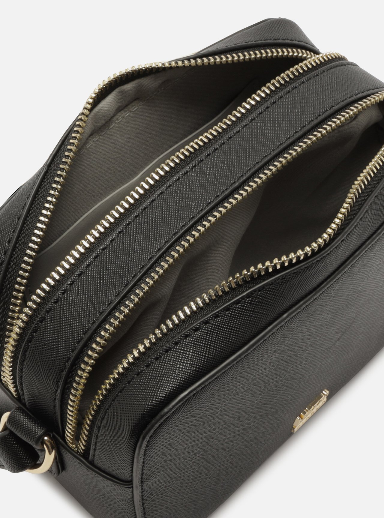Bolsa Tiracolo Preta Média — foto 4
