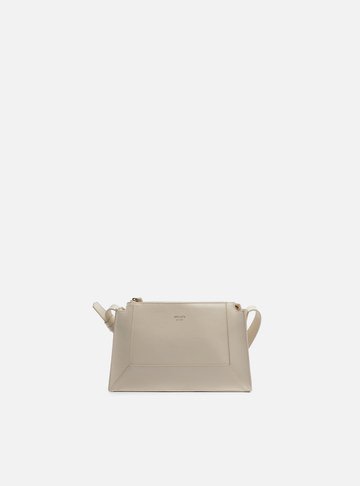 Bolsa Tiracolo Off-White Pequena Moldura Fivela