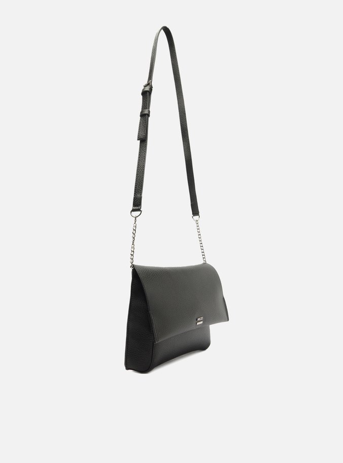 Bolsa Tiracolo Preta Média