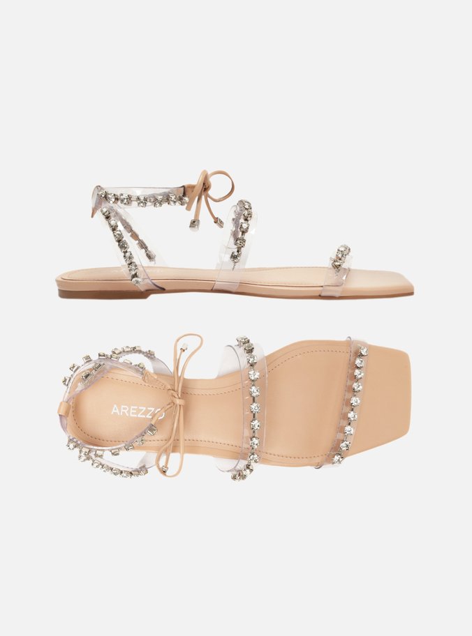 Sandália Nude Spikes