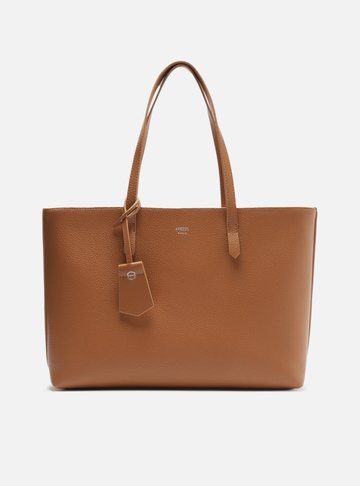 Bolsa Shopping Marrom Manu Grande