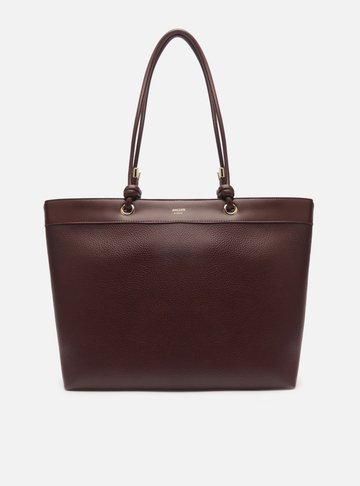 Bolsa Shopping Marrom Grande Enrolados