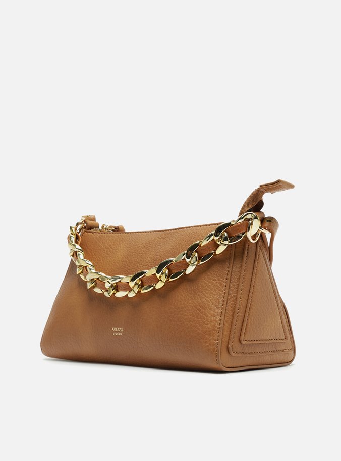 Bolsa Tiracolo Marrom Maxxi Média