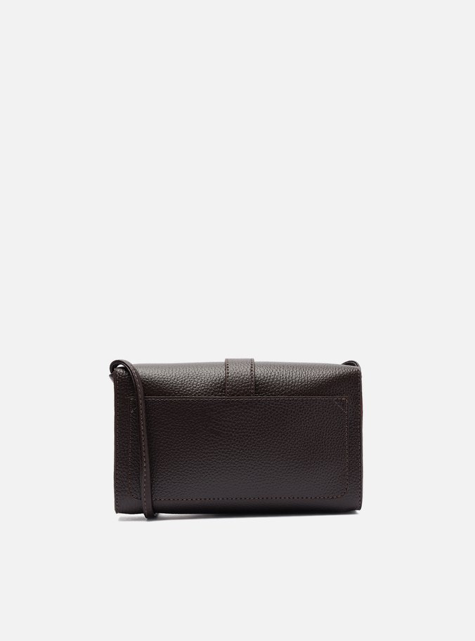 Bolsa Tiracolo Marrom Uva Betina Pequena