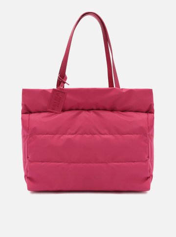 Bolsa Shopping Rosa Nylon Gigi Grande