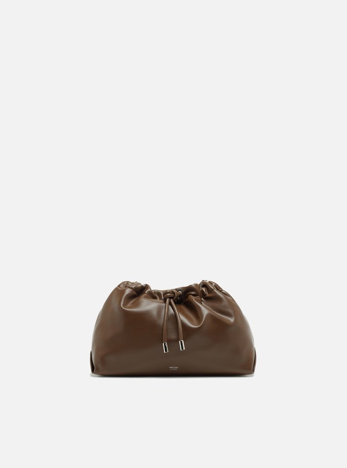 Bolsa Tiracolo Marrom Pequena