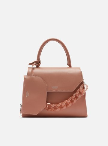 Bolsa Satchel Rosa Iara Média