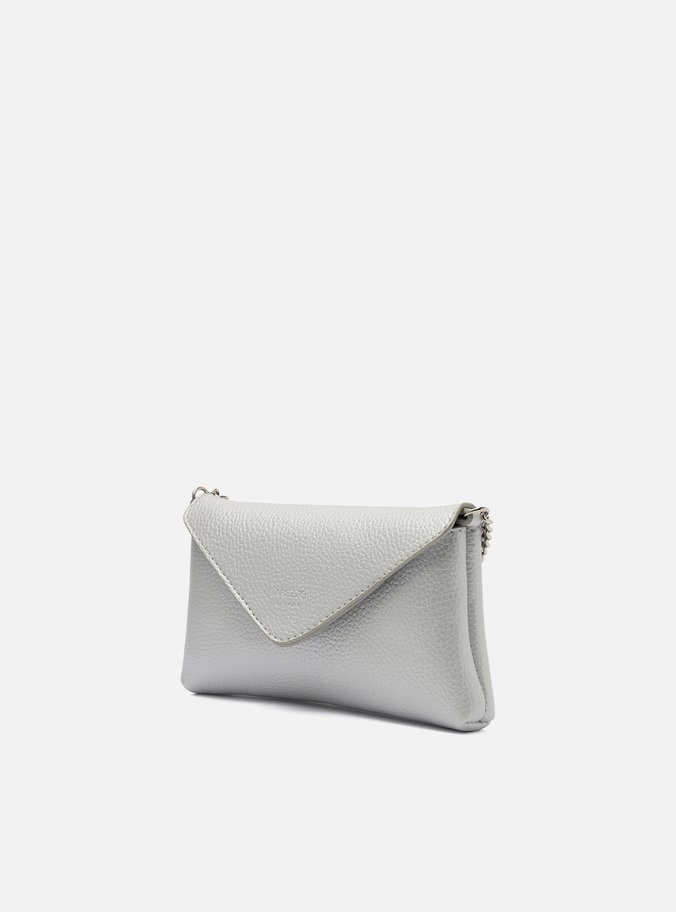 Bolsa Tiracolo Prata Giorno Pequena Envelope
