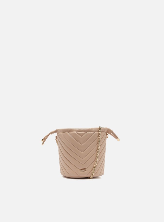 Bolsa Bucket Nude Pequena