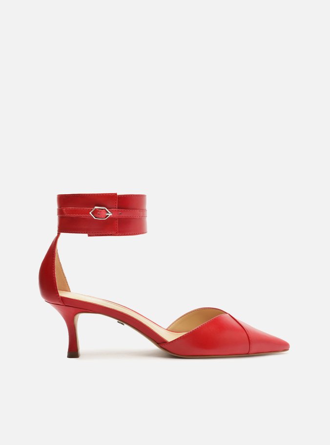 Peep toe 2025 vermelho arezzo