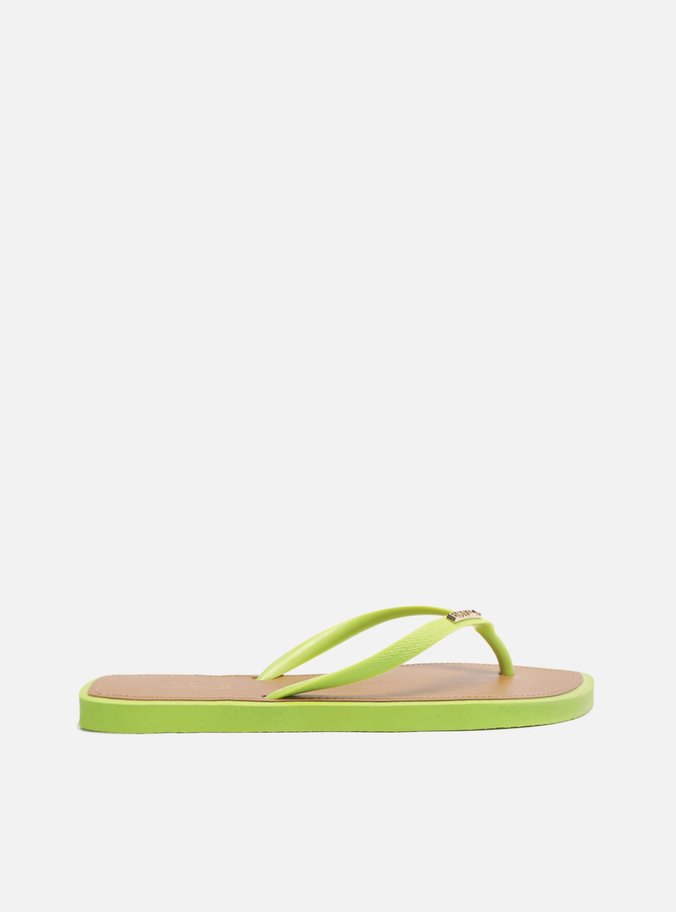 Chinelo de Dedo Verde Lima Leaf Recouro Brizza