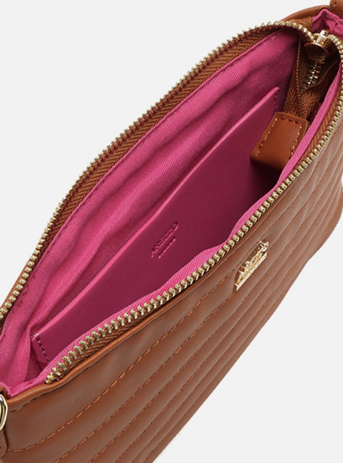 Bolsa Marrom Tiracolo Pequena