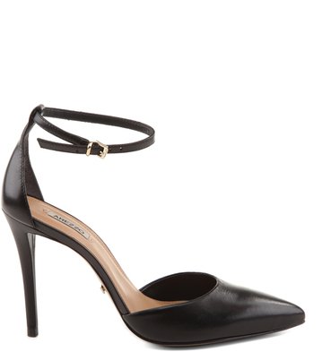 Scarpin Couro Preto