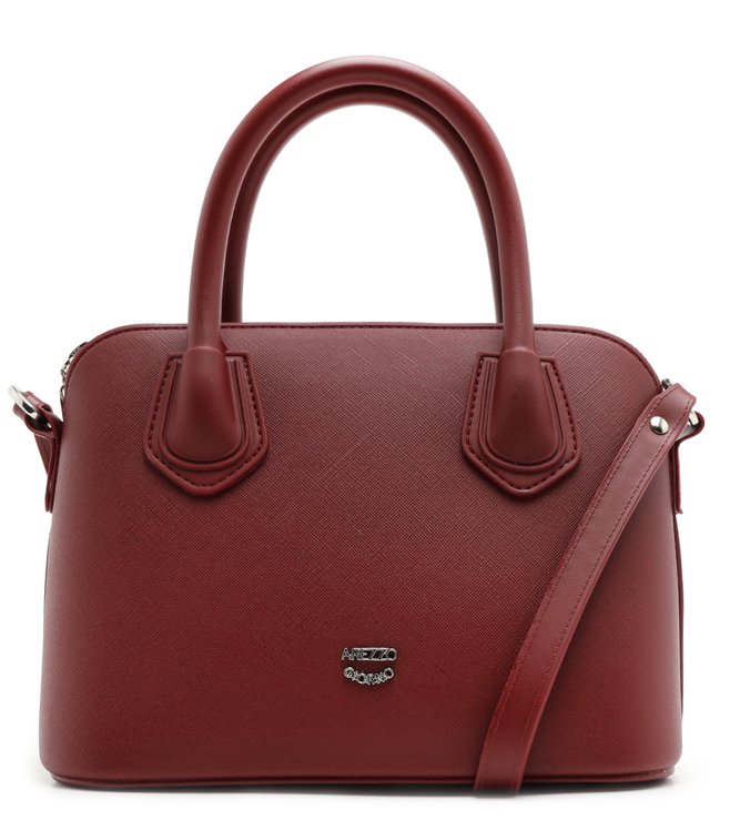 Bolsa Tote Vermelha Plástico Lara Média