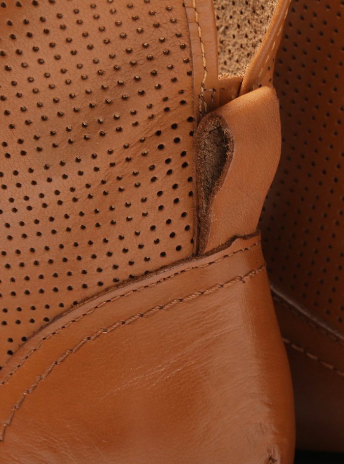 Bota Nude Cano Médio Salto Baixo