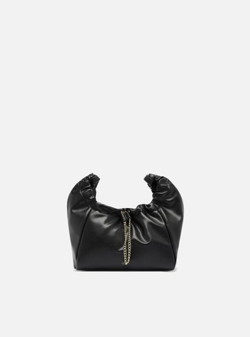 Bolsa Hobo Preta Pequena