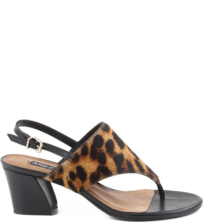 Sandália Animal Print