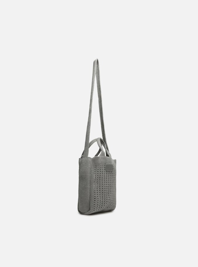 Bolsa Shopping Prata Metal Pequena