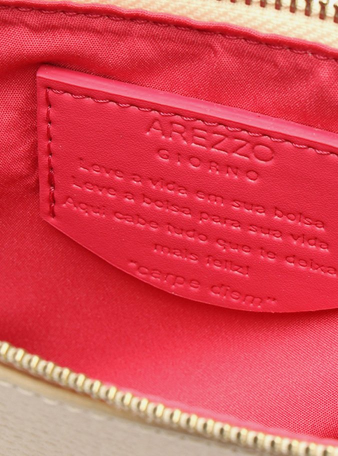 Bolsa Tiracolo Off-White Luisa Pequena