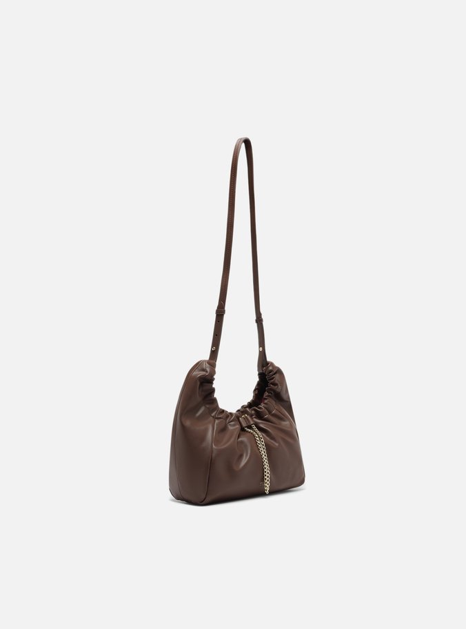 Bolsa Hobo Marrom Pequena