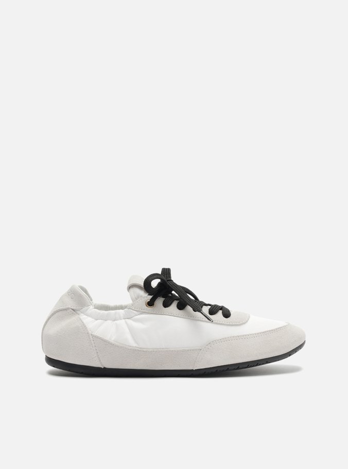 Tênis Branco Acamurçado Amarração