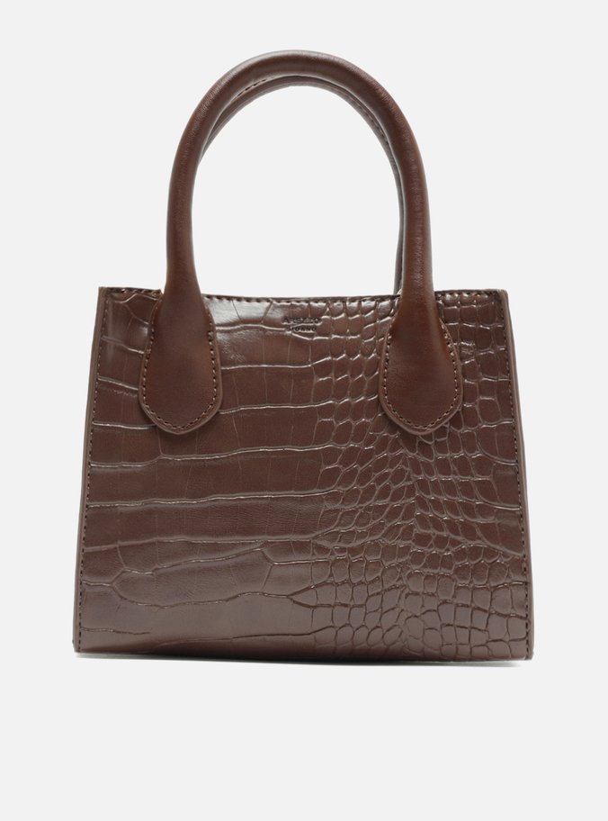 Bolsa Tiracolo Marrom Pequena