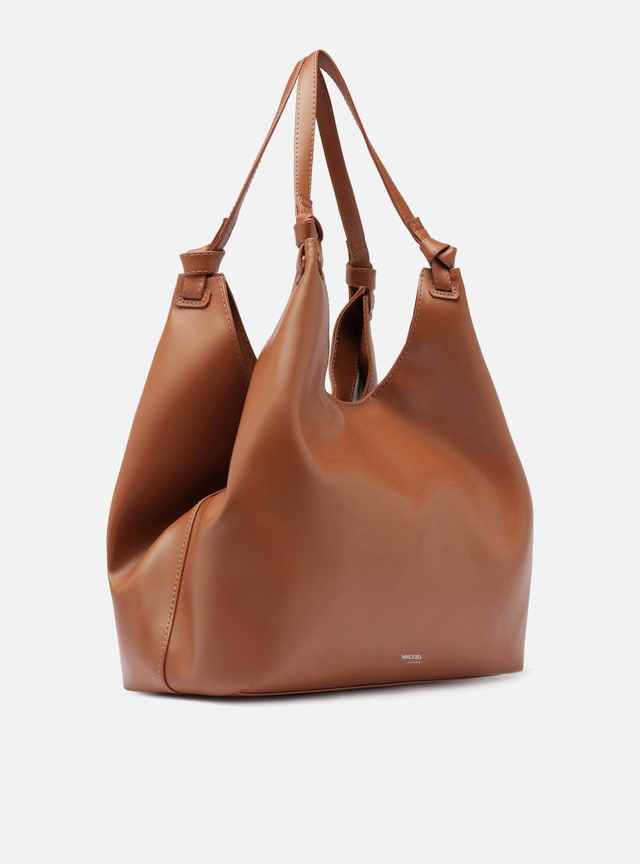 Bolsa Tote Marrom Grande — foto 5