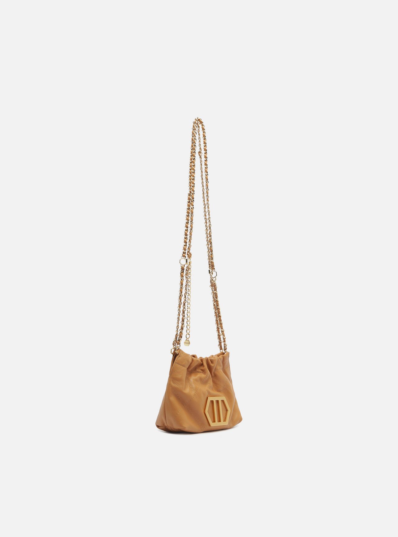 Bolsa Tiracolo Marrom Clara Couro Esther Pequena — foto 5