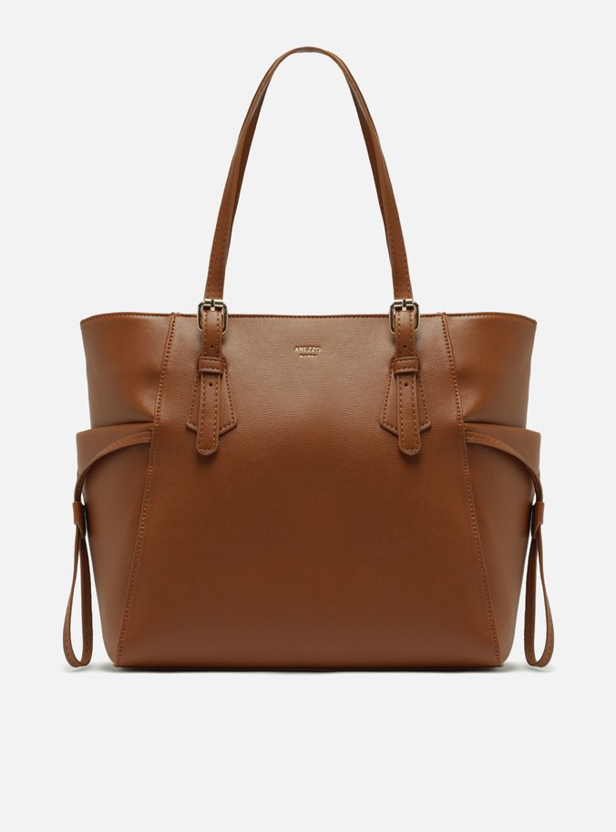 Bolsa Shopping Marrom Grande