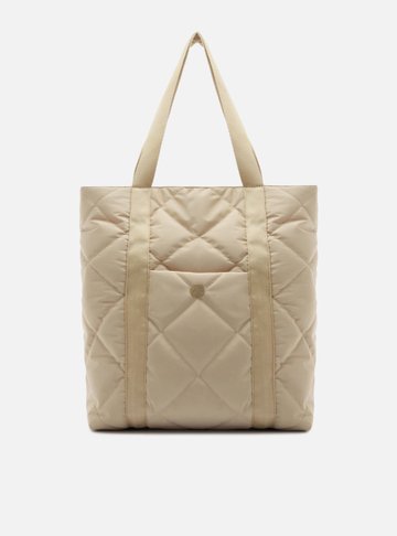 Arezzo — Bolsa Shopping Nude Grande Matelassê Brizza