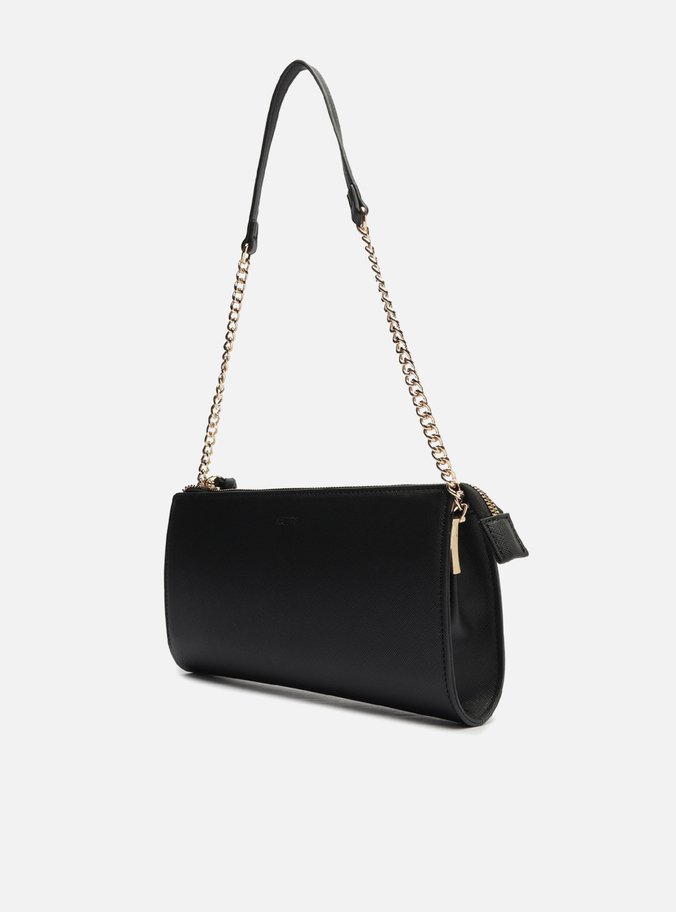 Bolsa Tiracolo Preta Média Corrente