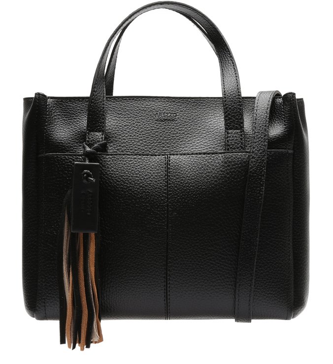 Bolsa Tote Rosa Média Preta