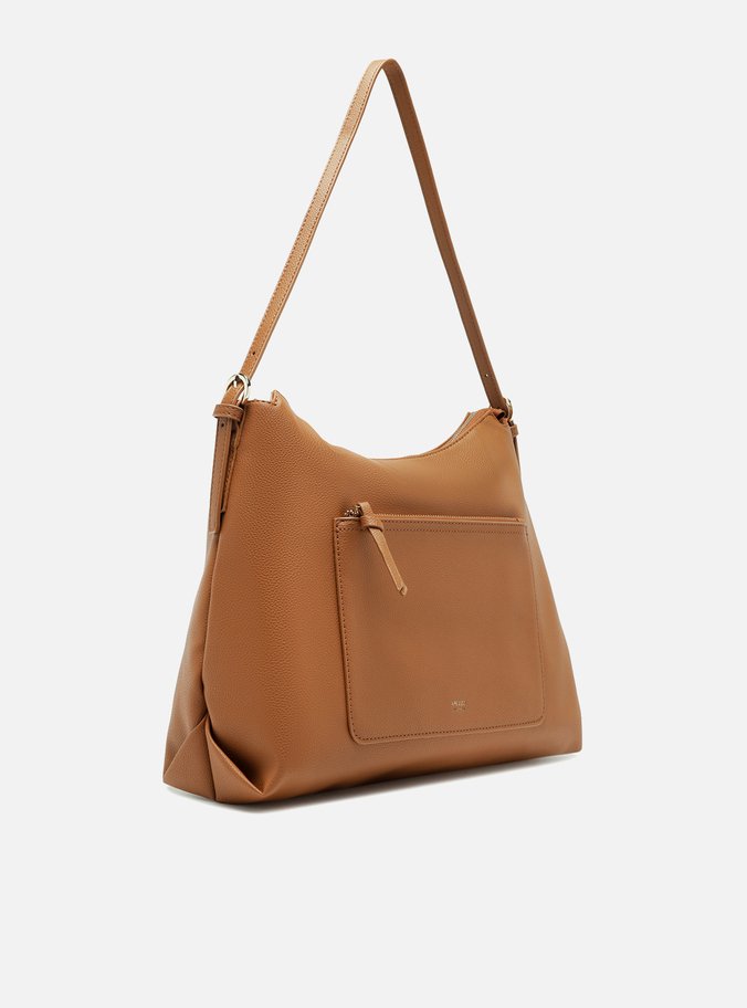 Bolsa Hobo Marrom Grande