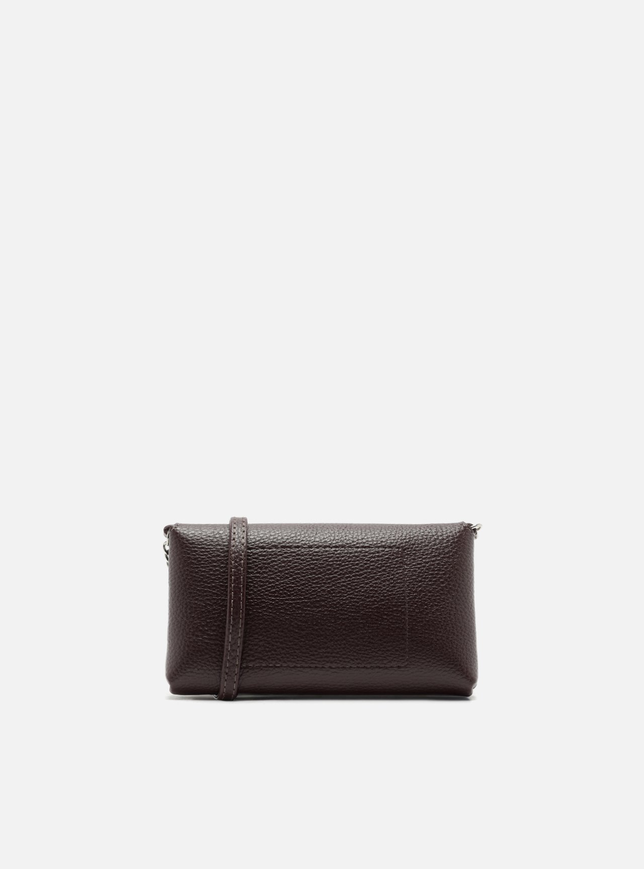 Bolsa Tiracolo Bordô Giorno Pequena Envelope — foto 3