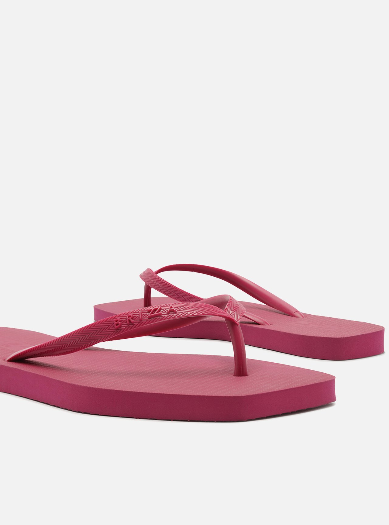 Chinelo de Dedo Rosa Flatform Brizza — foto 4