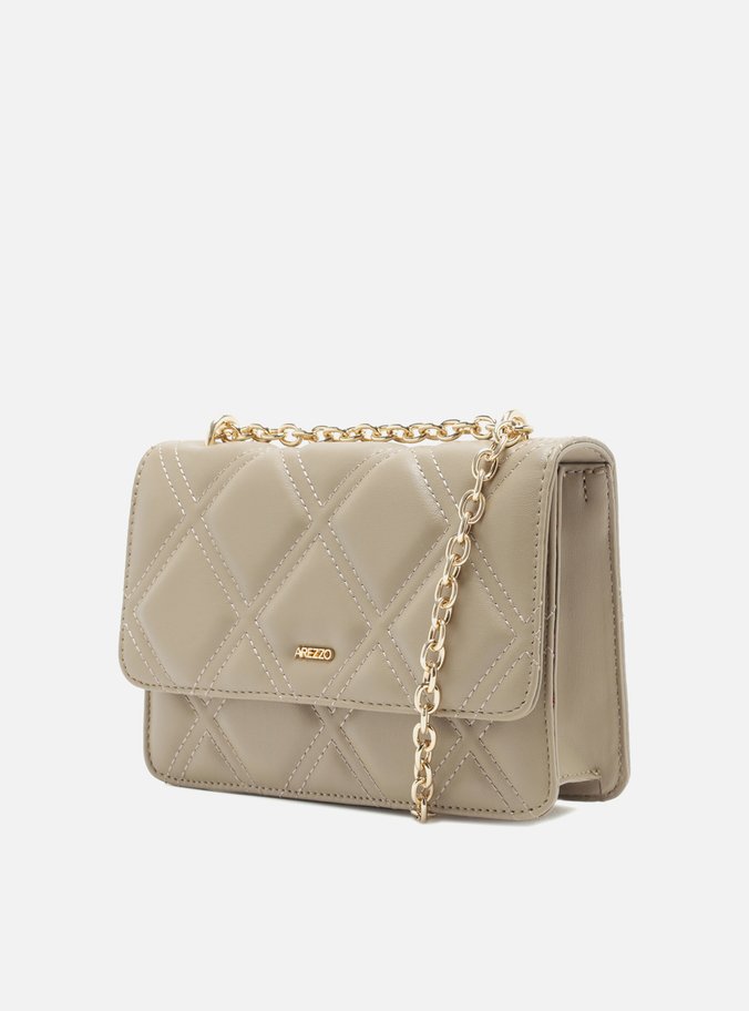 Bolsa Tote Off-White Pequena Matelassê