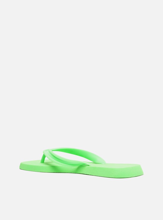 Chinelo de Dedo Verde Limão Brizza Injetado