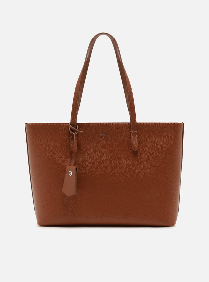 Bolsa Shopping Laranja Manu Grande