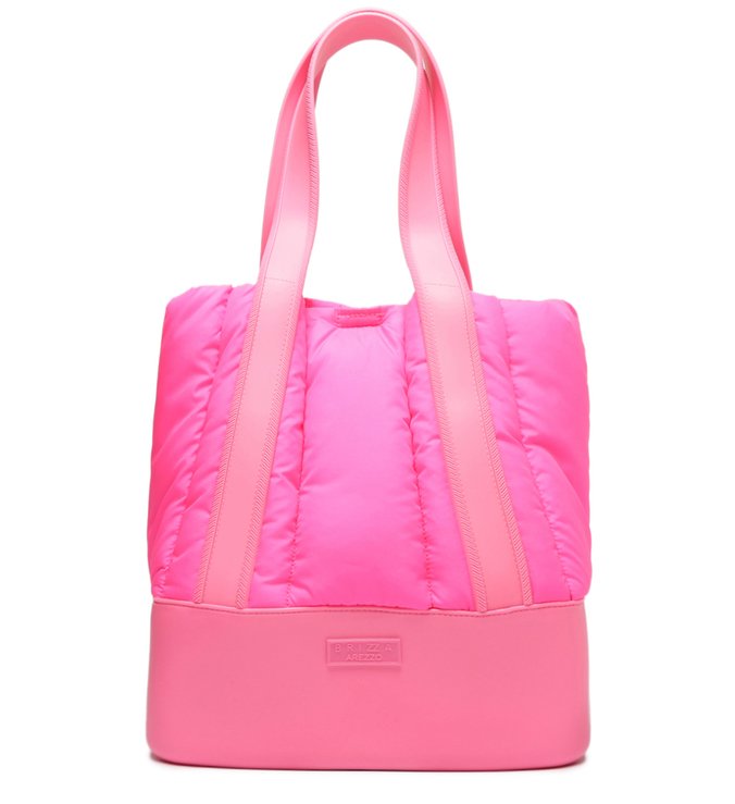 Bolsa De Praia Rosa Pink Média Brizza