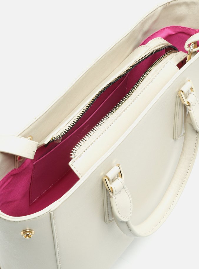 Bolsa Off-White Grande Eco Calf