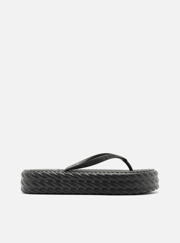 Arezzo — Chinelo de Dedo Preto Marrocos Flip Flop