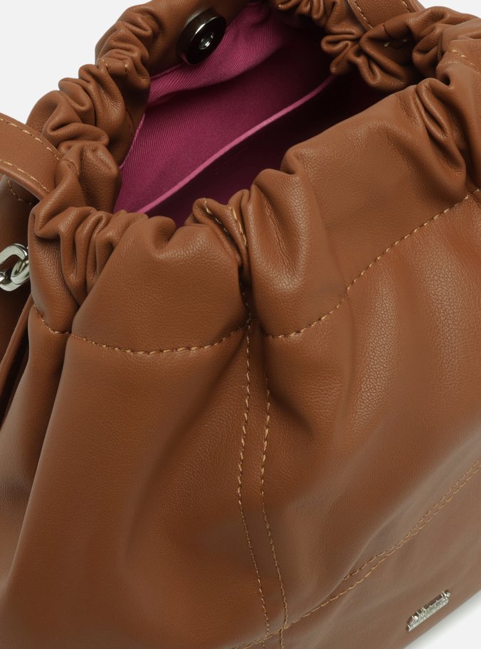 Bolsa Hobo Marrom Grande