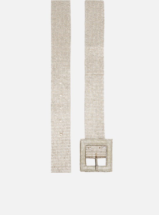 Cinto Strass Liz Fivela Quadrada