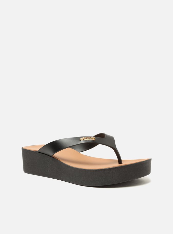 Chinelo Preta Flatform Brizza