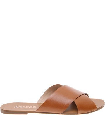 Chinelo Couro Tira Dupla Marrocos